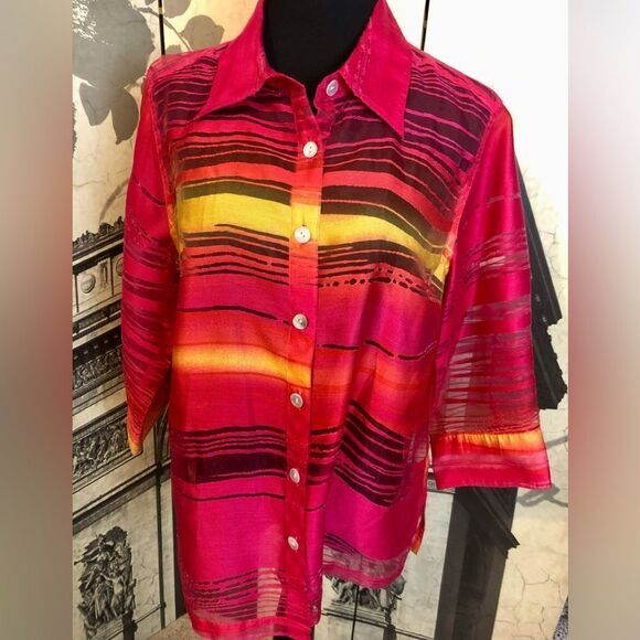 Stunning blouse by Choices in size 1X - Picture 1 of 2